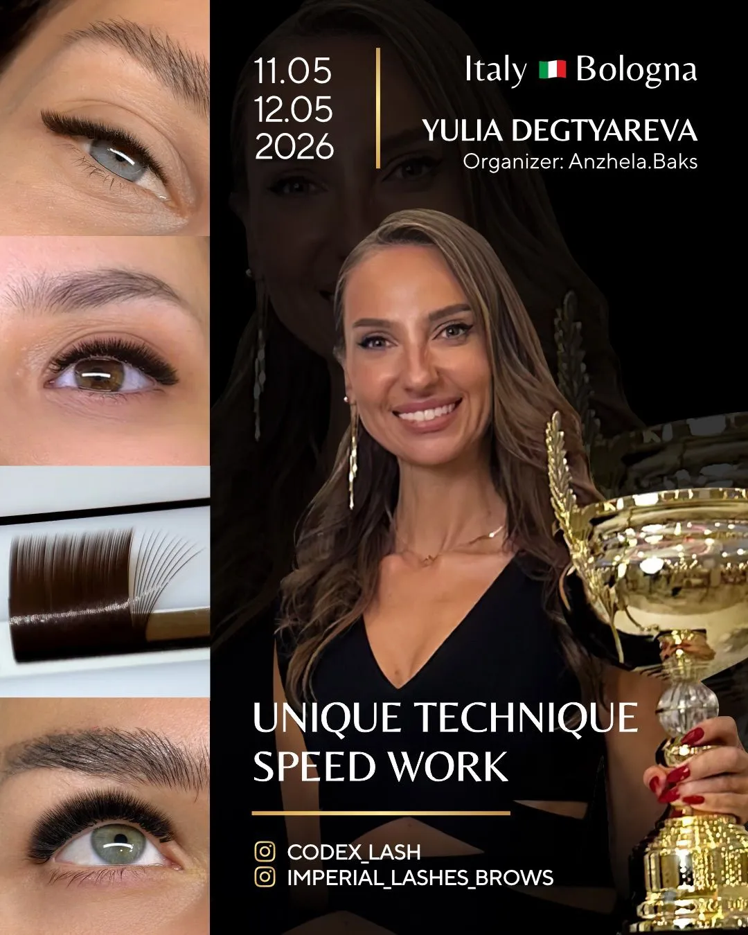 Copertina corso Unique Technique Speed Work - Yulia Degtyareva